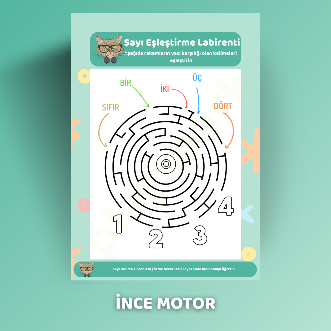 playspark™ Okul Öncesi Çocuklar İçin Akıllı Adımlar E-Kitabı